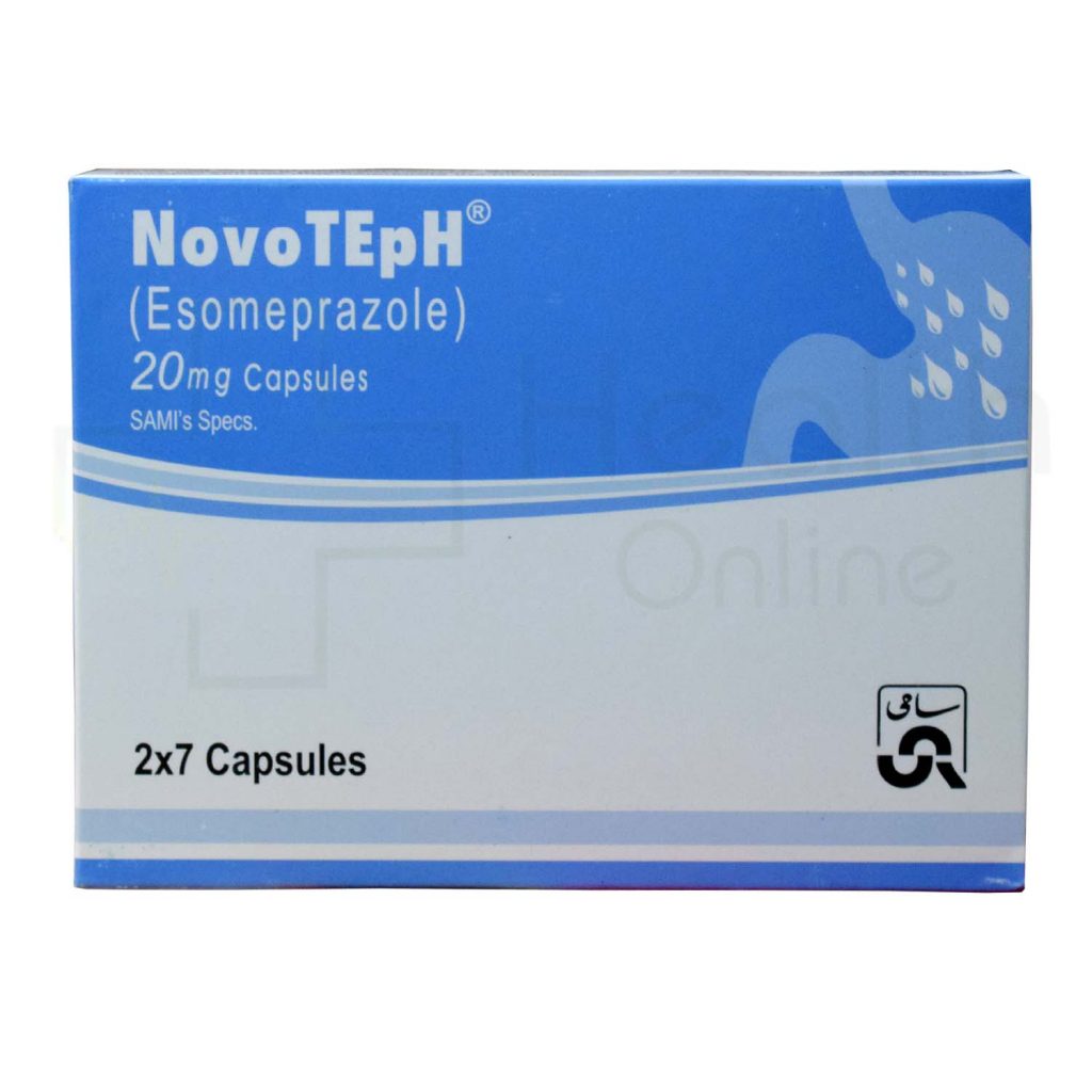 Novoteph Cap 20mg 2x7s price in Pakistan