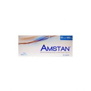 Amstan Tab 10mg/160mg 2x14s price in Pakistan