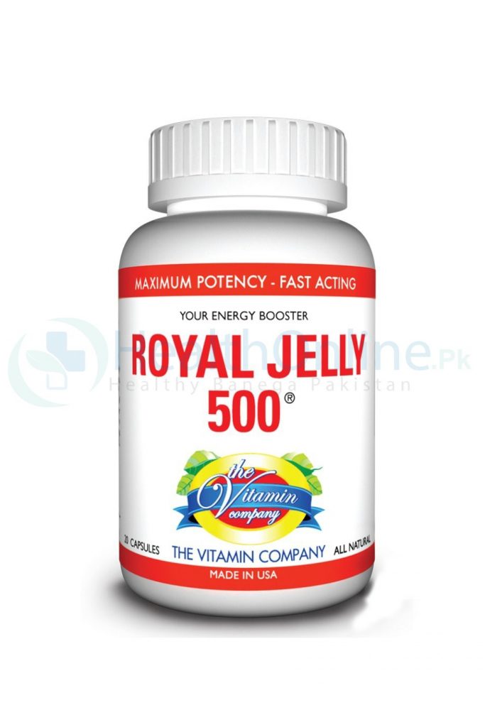 Royal Jelly 500 Cap 20s HLH Pharmacy