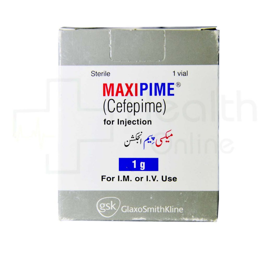 Maxipime Inj 1g 1Vial - HLH Pharmacy