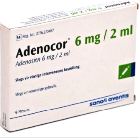 Adeno IV Inj 6mg/2ml (Adenocor), Adeno IV Inj 6mg/2ml (Adenocor) buy online, Adeno IV Inj 6mg/2ml (Adenocor) price in Pakistan