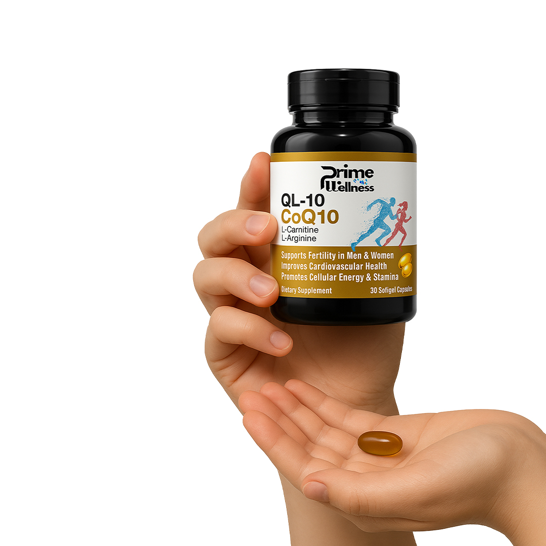 QL-10 Capsule in hand